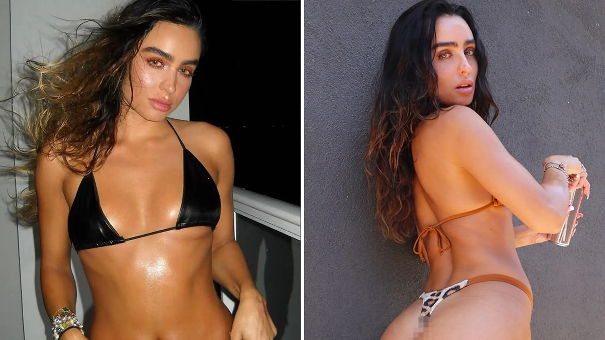 Elle bronze nue